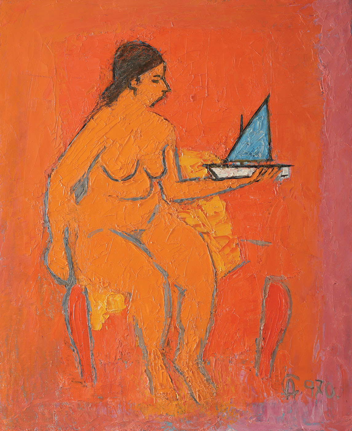 Pe malul mării