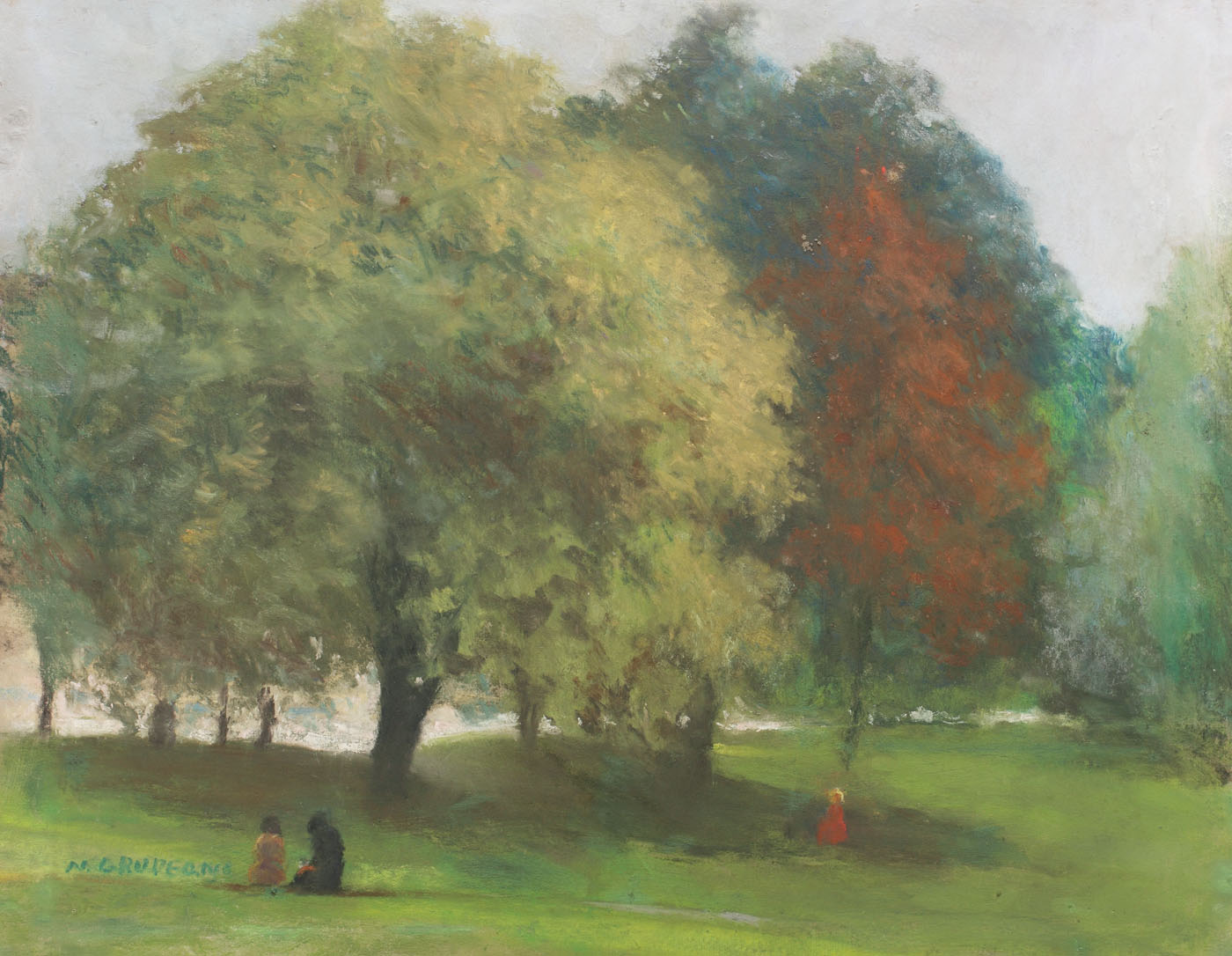 Amiază în Bois de Boulogne