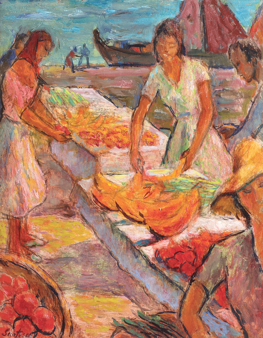Piaţa de fructe