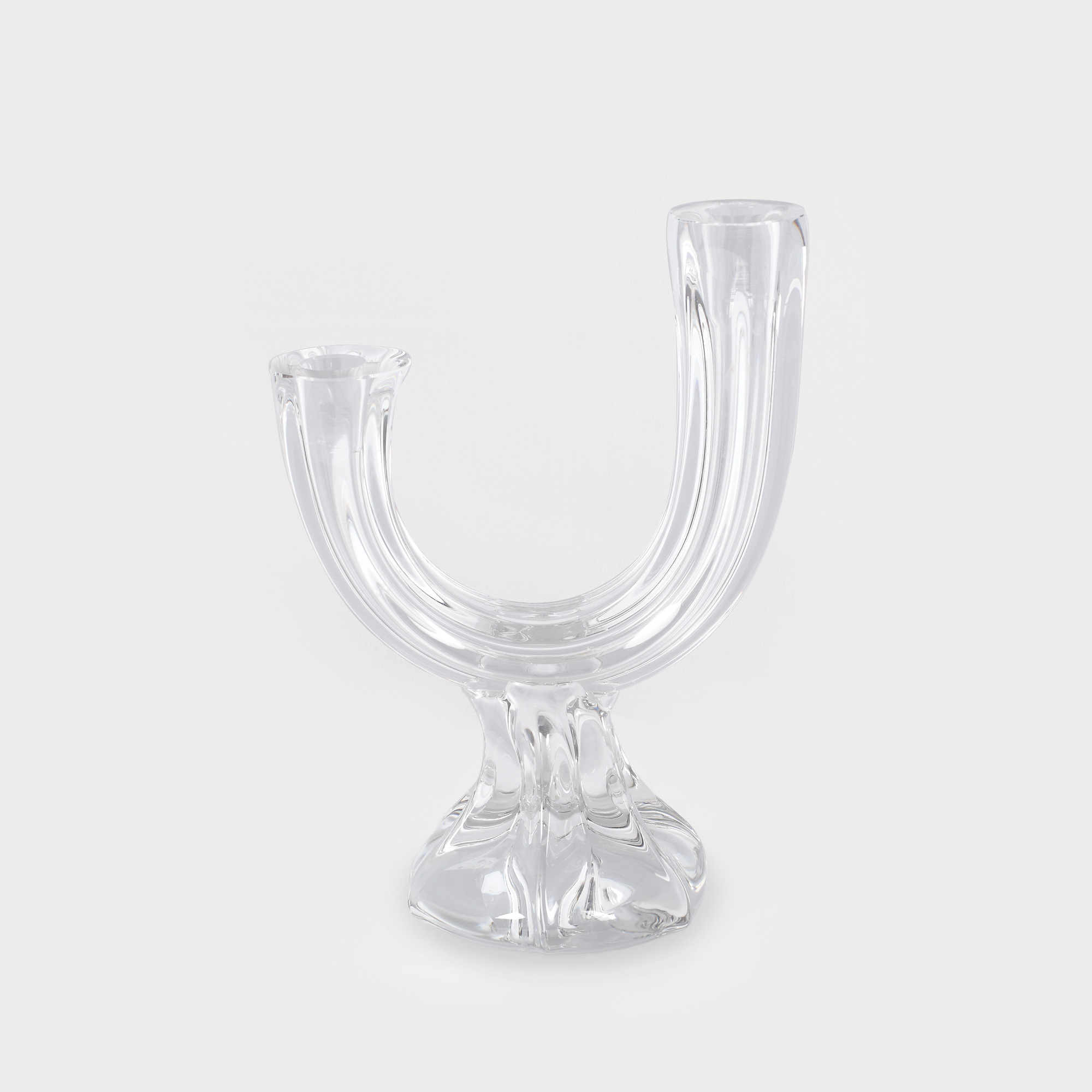 Sfeşnic cu două lumini, manieră Art Deco, cca. 1950