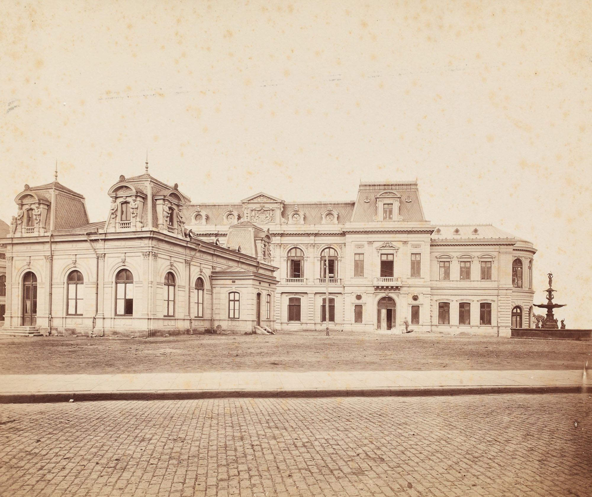 Palatul regal din București, cca. 1880