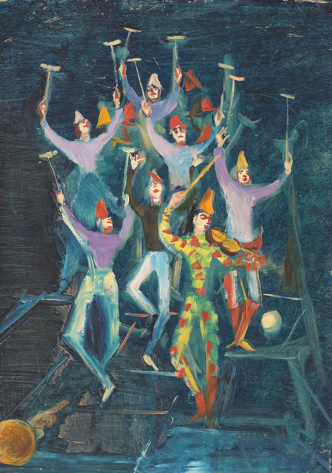 Circus dancers