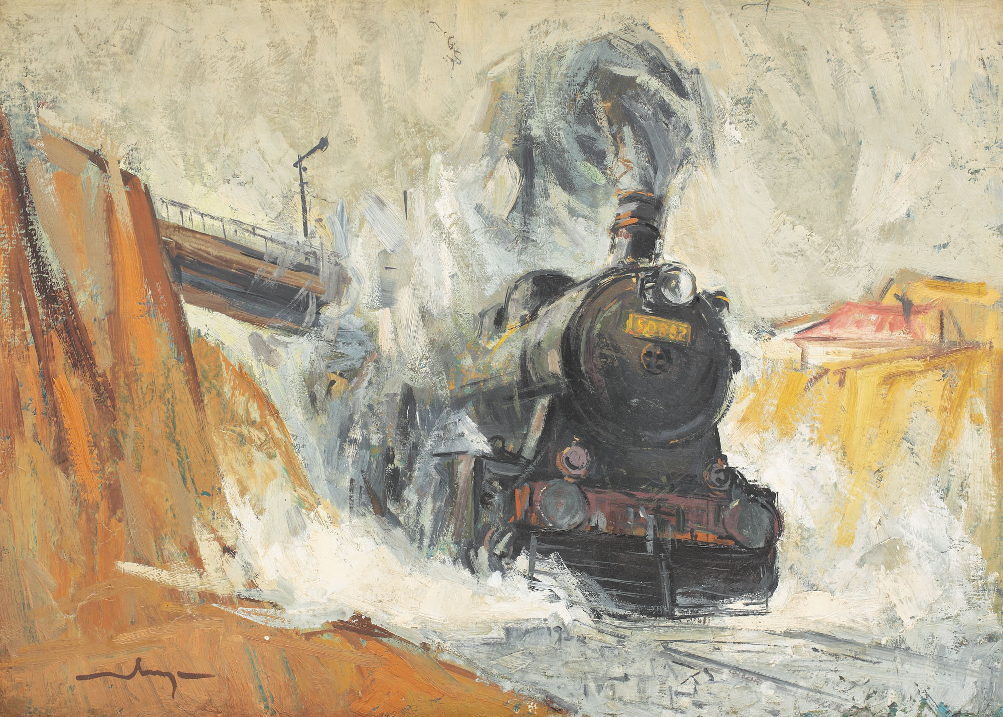 Pacific, the train