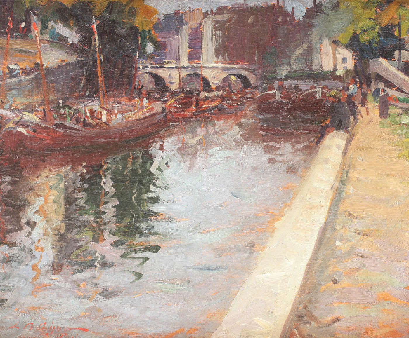 Pe chei în Pont-Aven