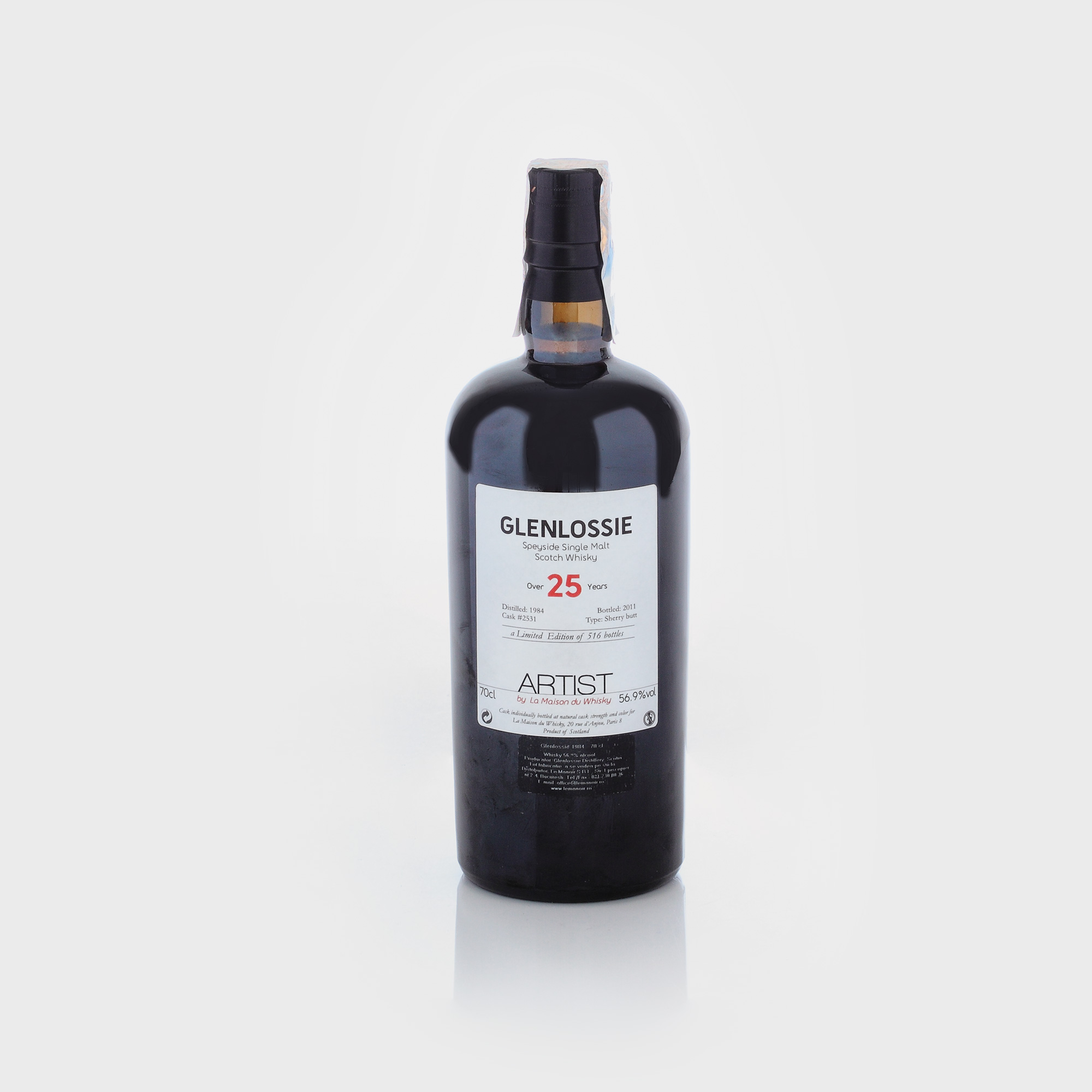 Glenlossie 1984 Over 25 Years Gama Artist 70 cl.