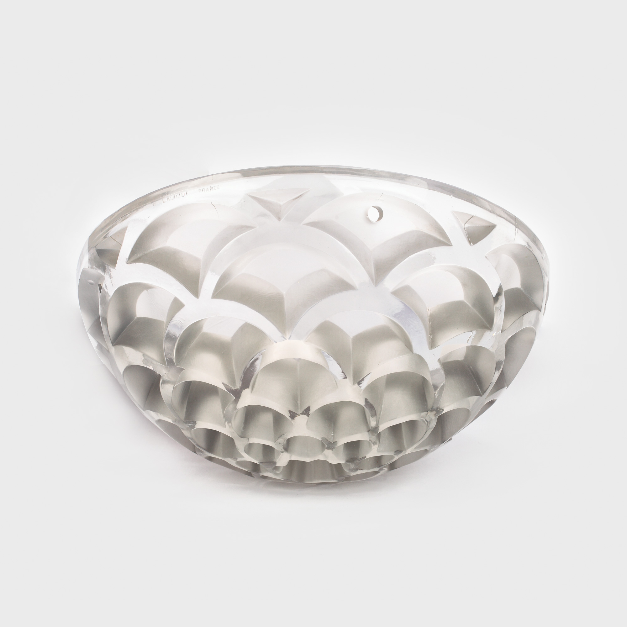 Plafonieră Lalique, model Rinceau, stil Art Deco, cca. 1930