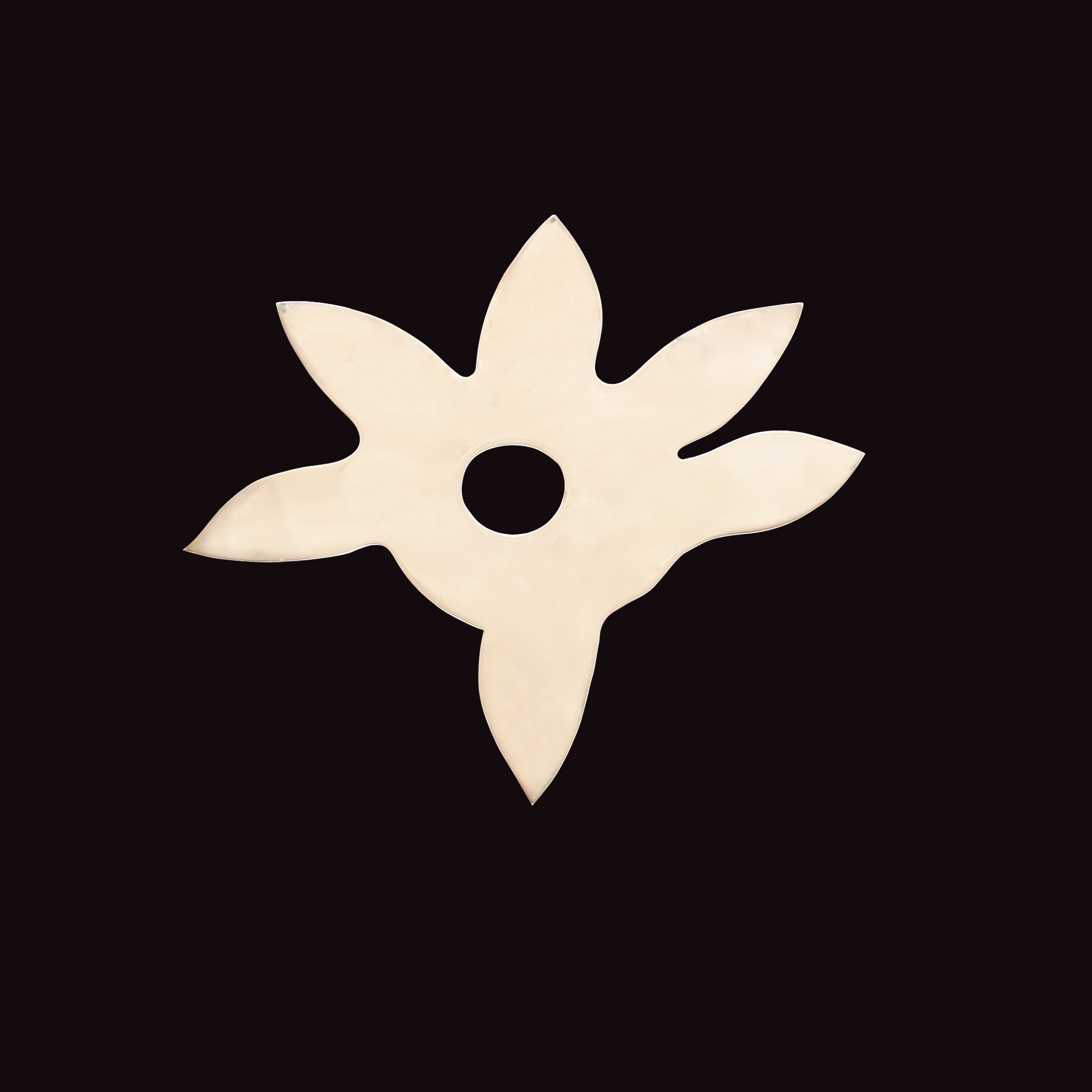 "Fucina degli angeli", sculptură de autor, argintată, Hans Arp