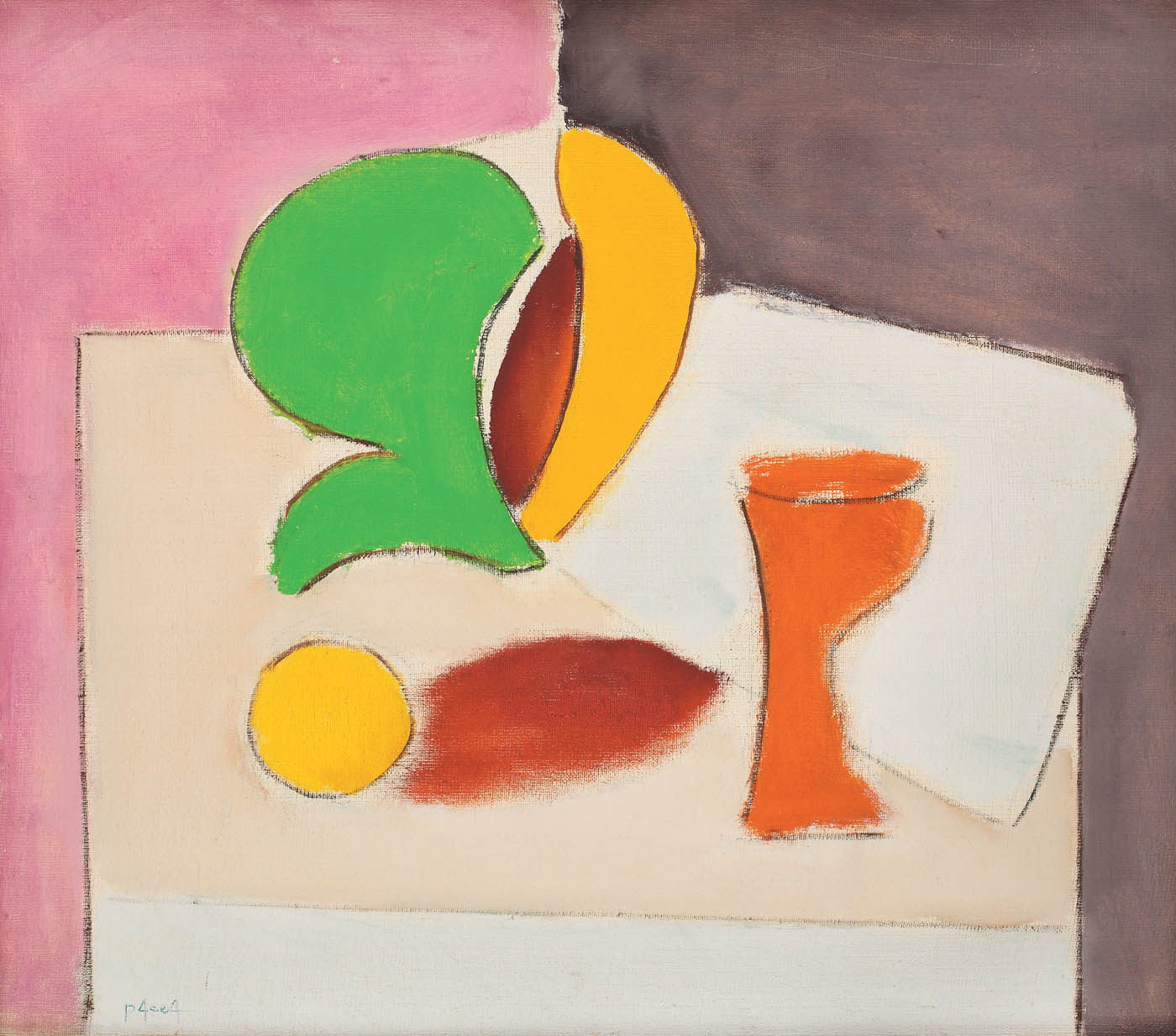 Still life with lemon