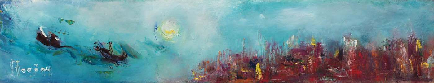 Dreamlike seascape