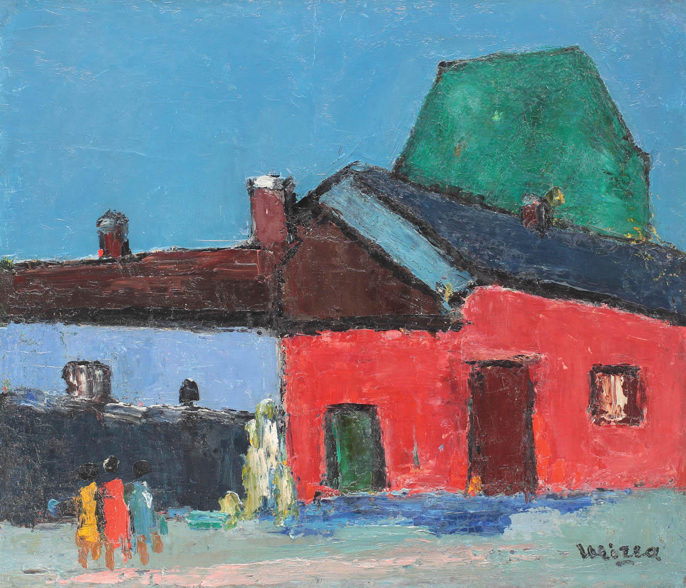 Red house