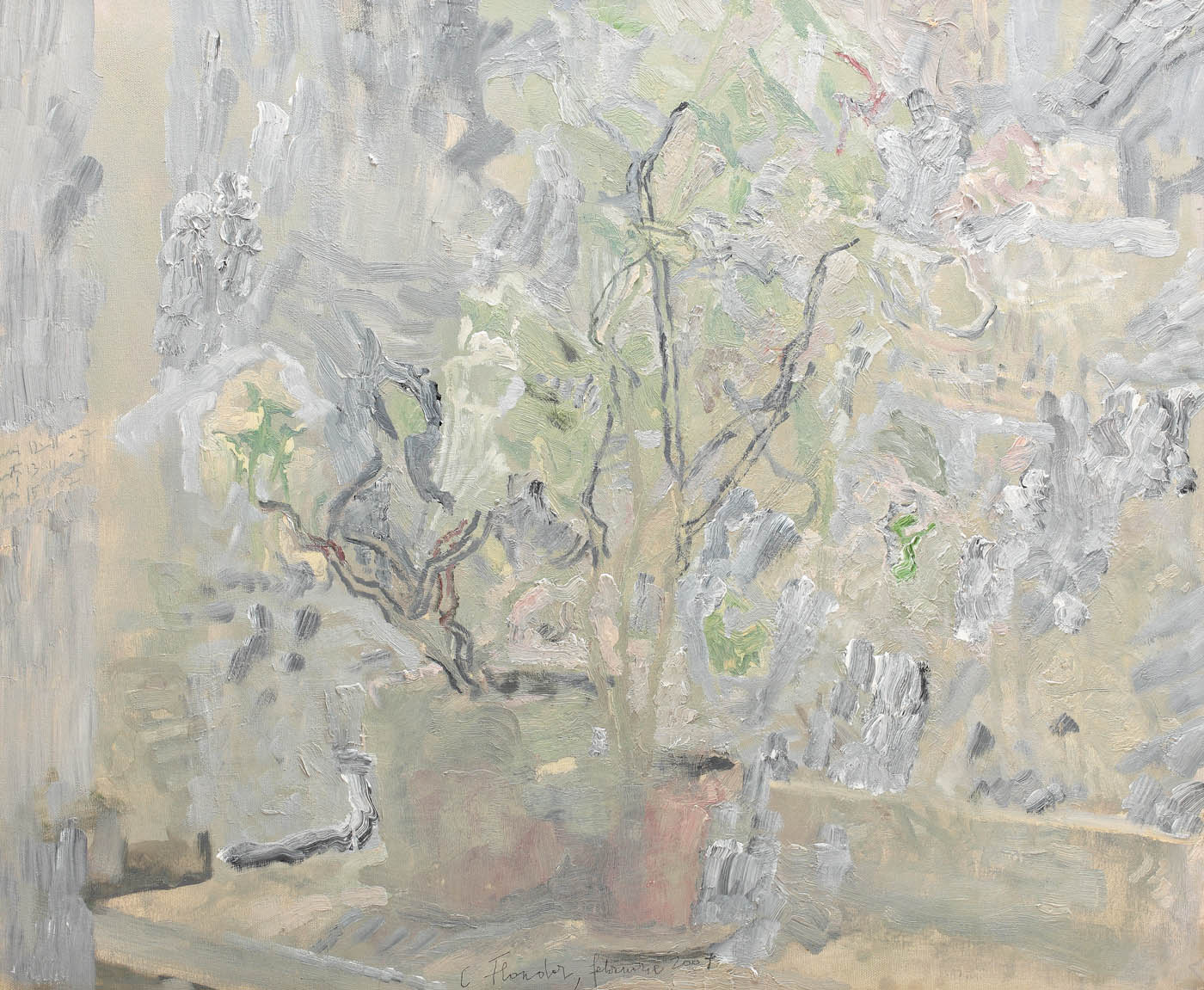 Flowers at the window