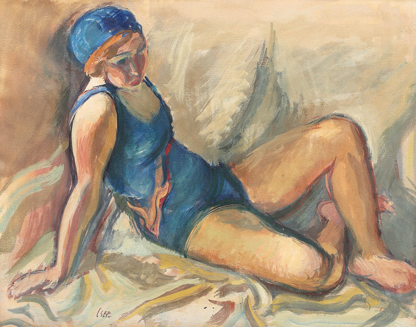 La plajă
