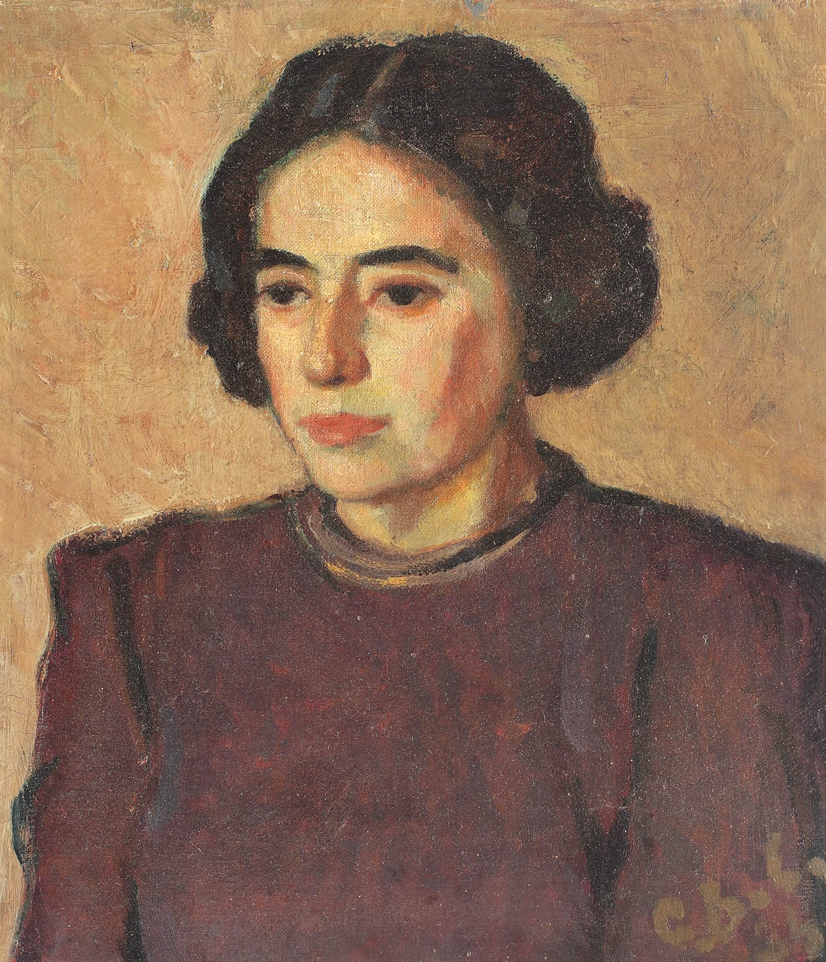 Cici (Cecilia, sora artistului)