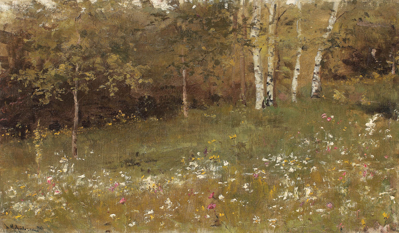 Pădure de mesteceni