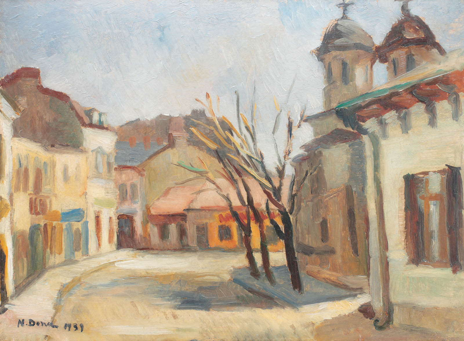 Stradă din vechiul București