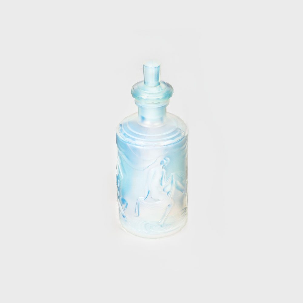 "Frivolités" - flacon de parfum Sabino, manieră Art Deco, decorat cu baigneuze
