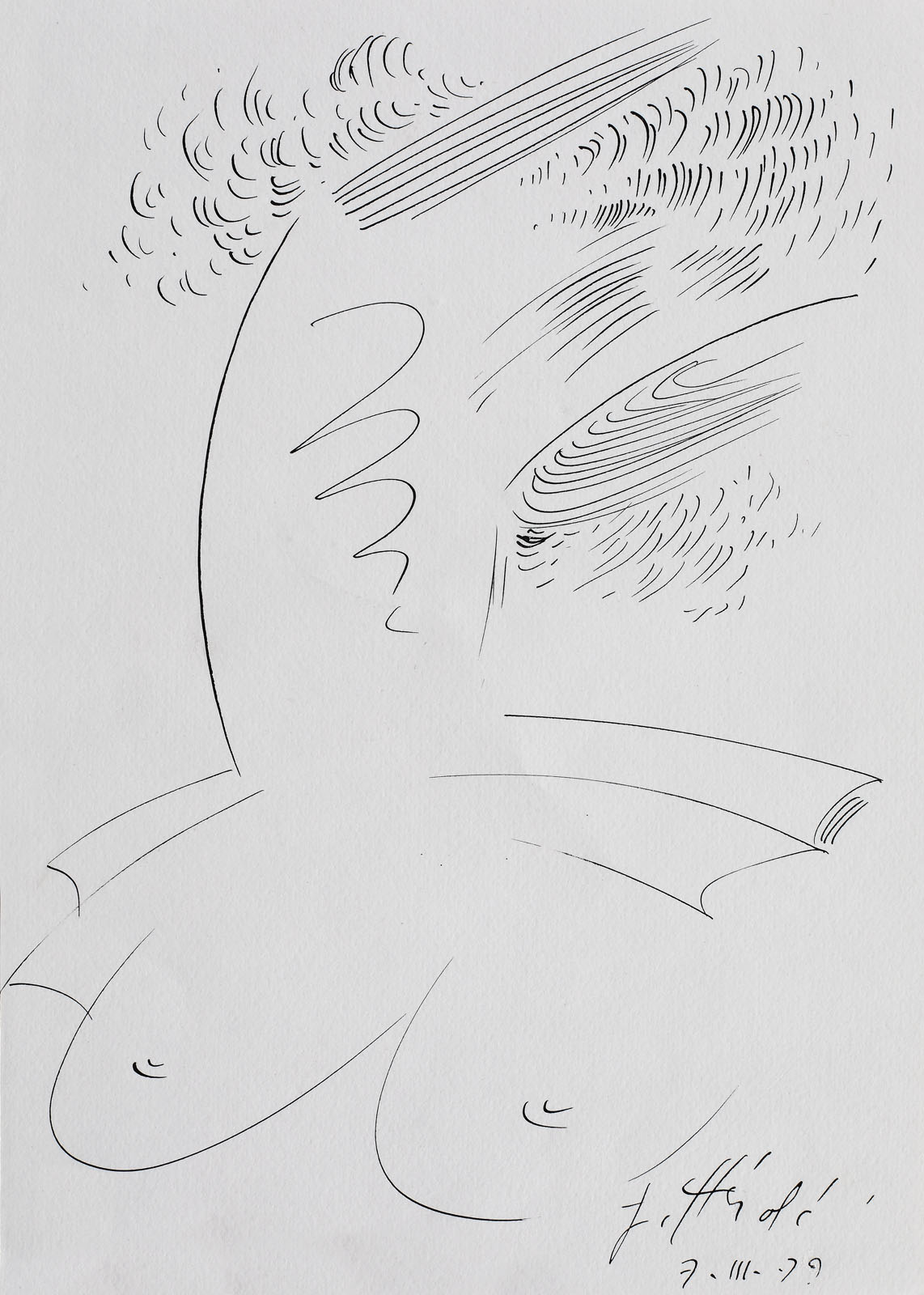 Torso of a woman