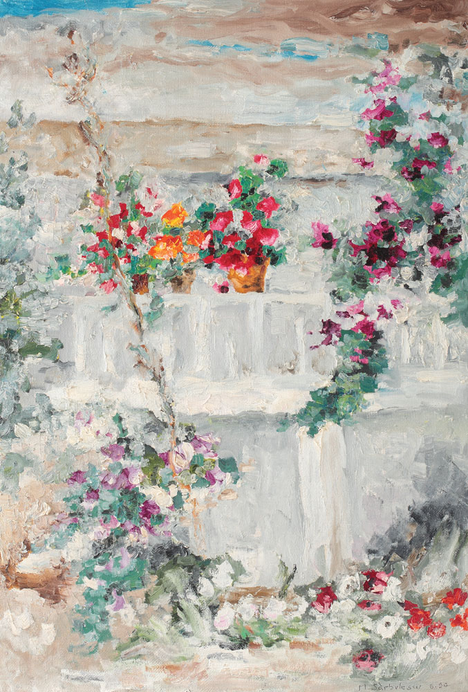 Porch at Agapia