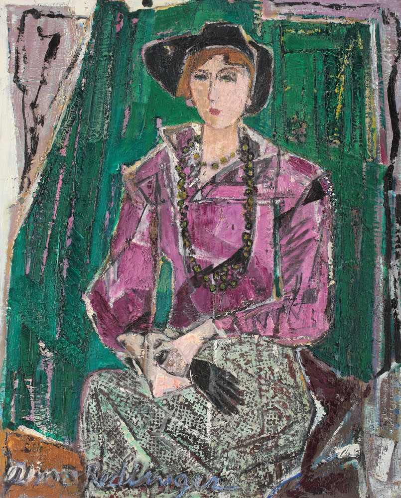 Lady with a black hat