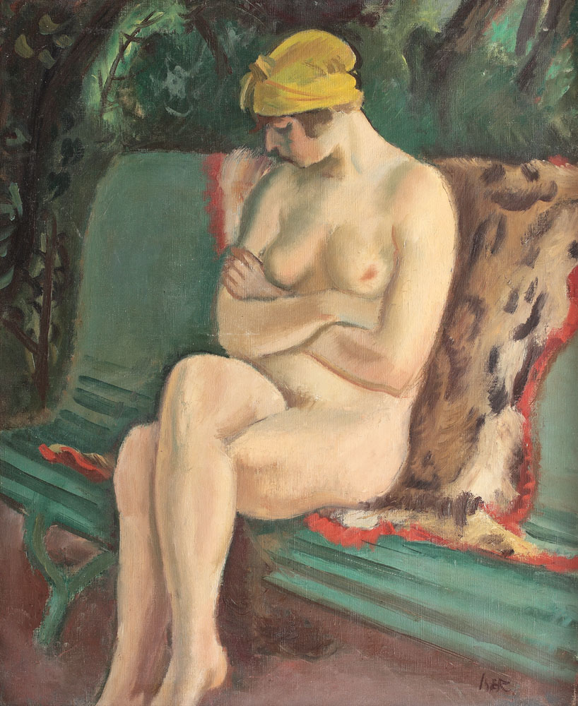 Nud în grădină la Toulon