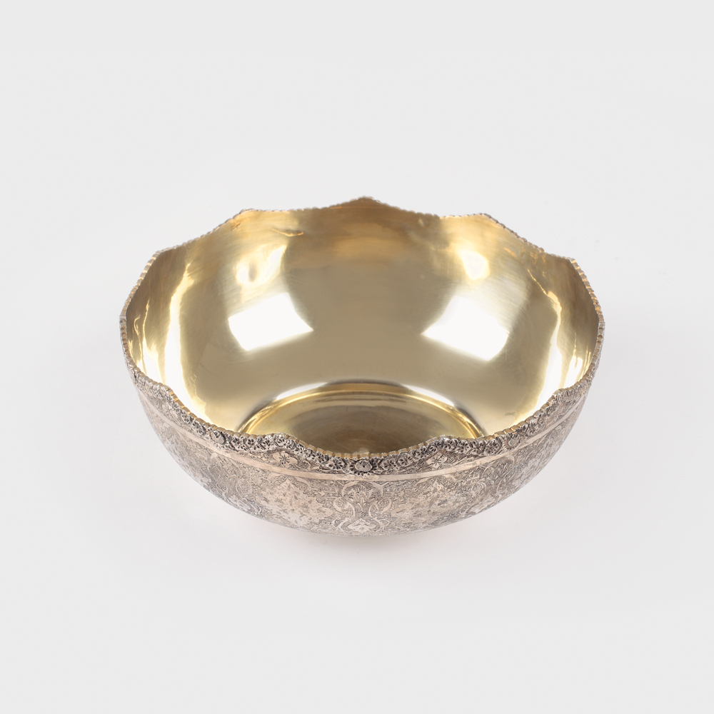Bol armenesc pentru fructe, din argint aurit, începutul sec. XX