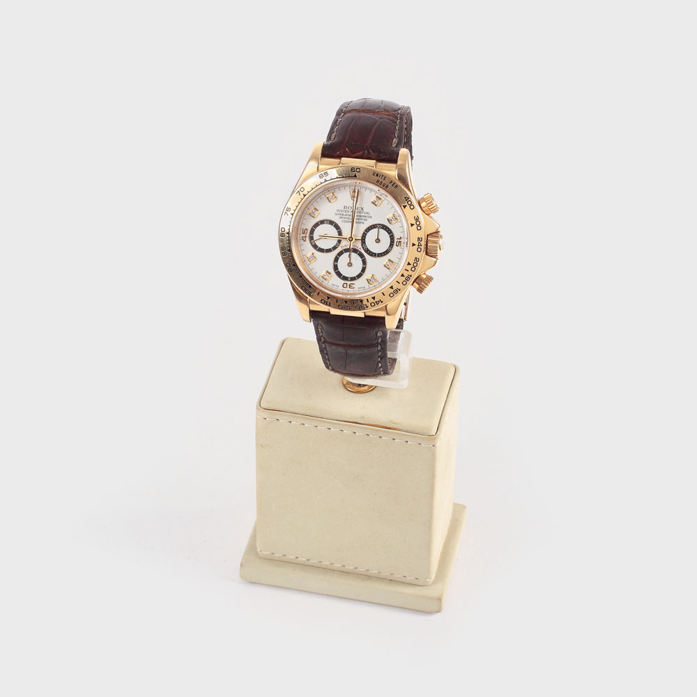 Ceas Rolex, de mână, bărbătesc, din aur, în cutie originală