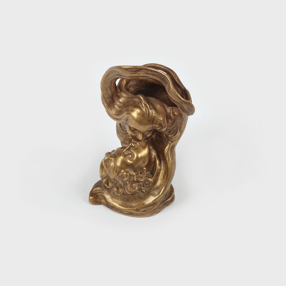 Vas soliflor din bronz, sculptor Carl Kauba, cca. 1900