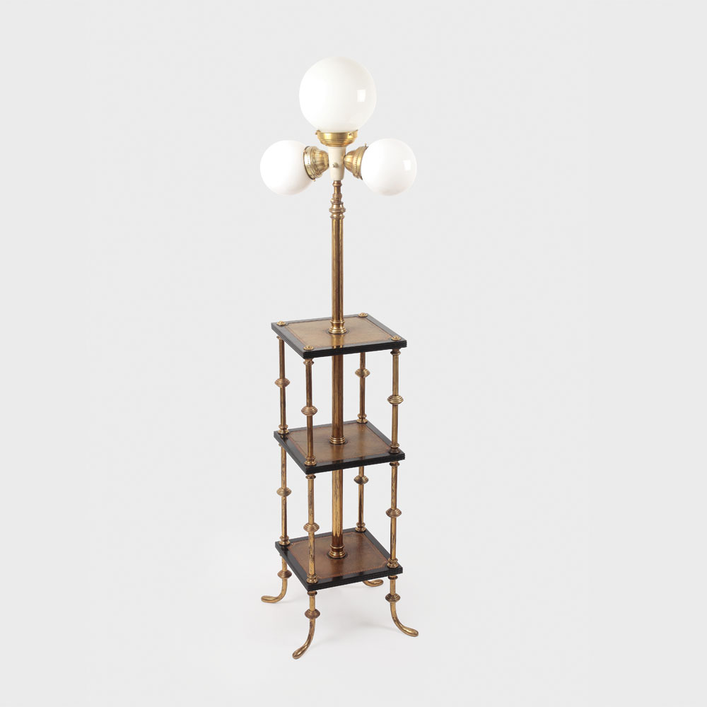 Lampadar cu trei lumini, manieră Sezession, cca. 1915