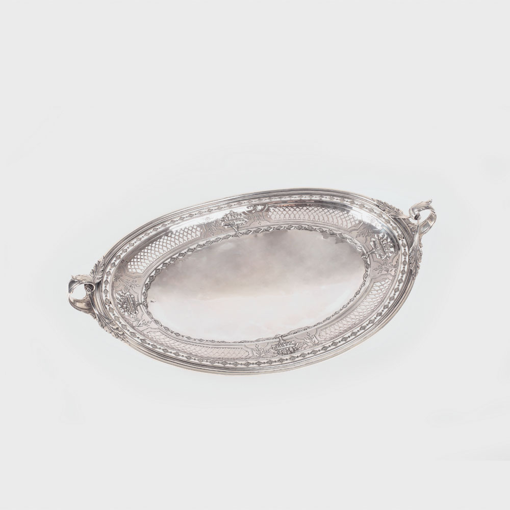 Fructieră din argint Tiffany, cca. 1908