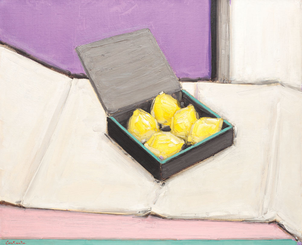 Still life with lemons