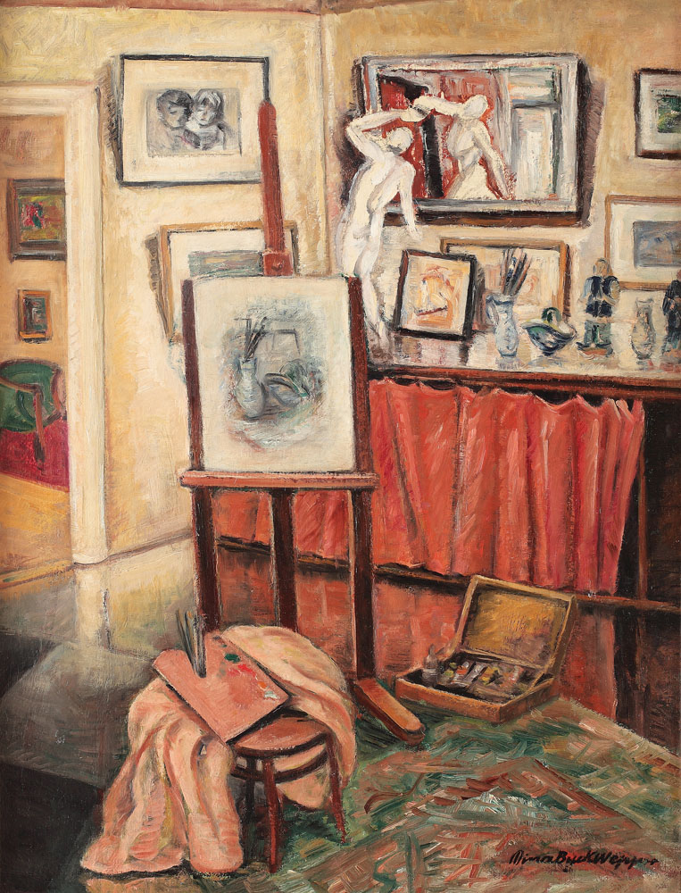 Atelierul artistei