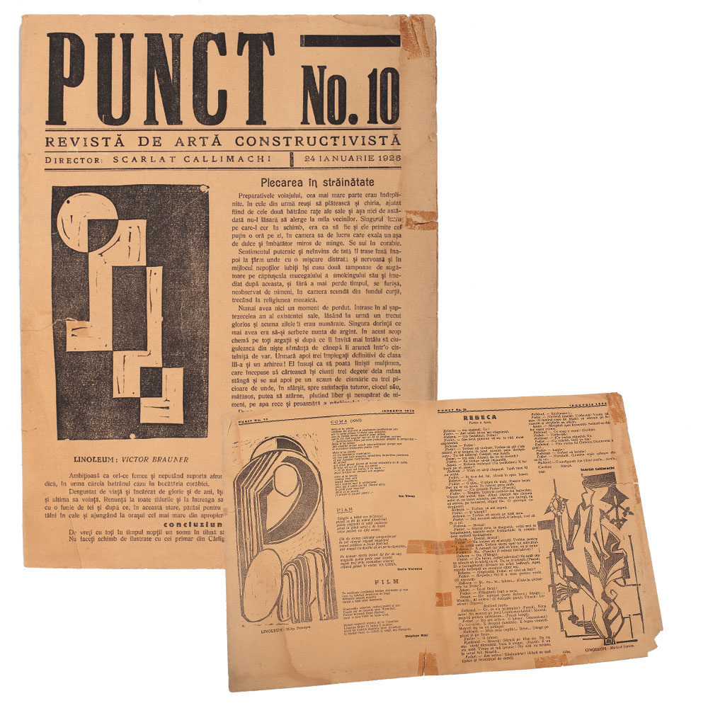 "Punct", Revistă de artă constructivistă, nr. 10, 24 ianuarie 1925