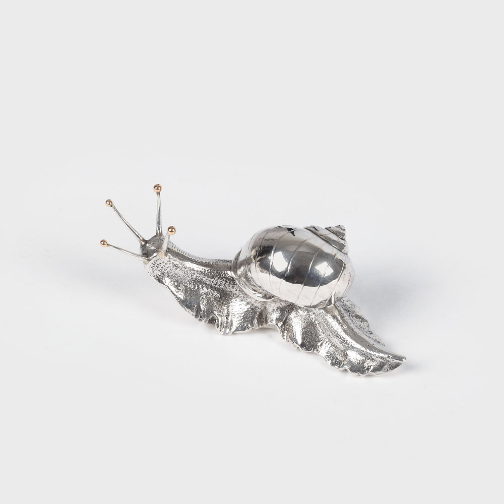 Melc miniatural, realizat de Mario Buccellati, piesă de colecție
