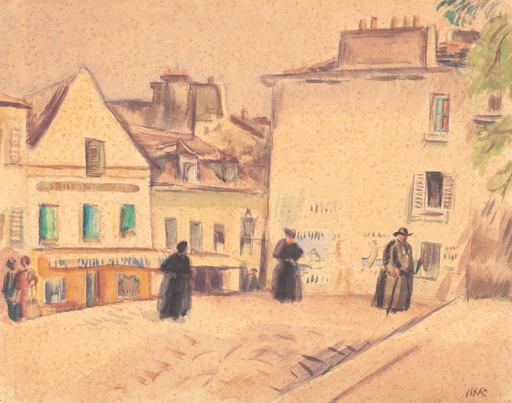 Piață în Montmartre