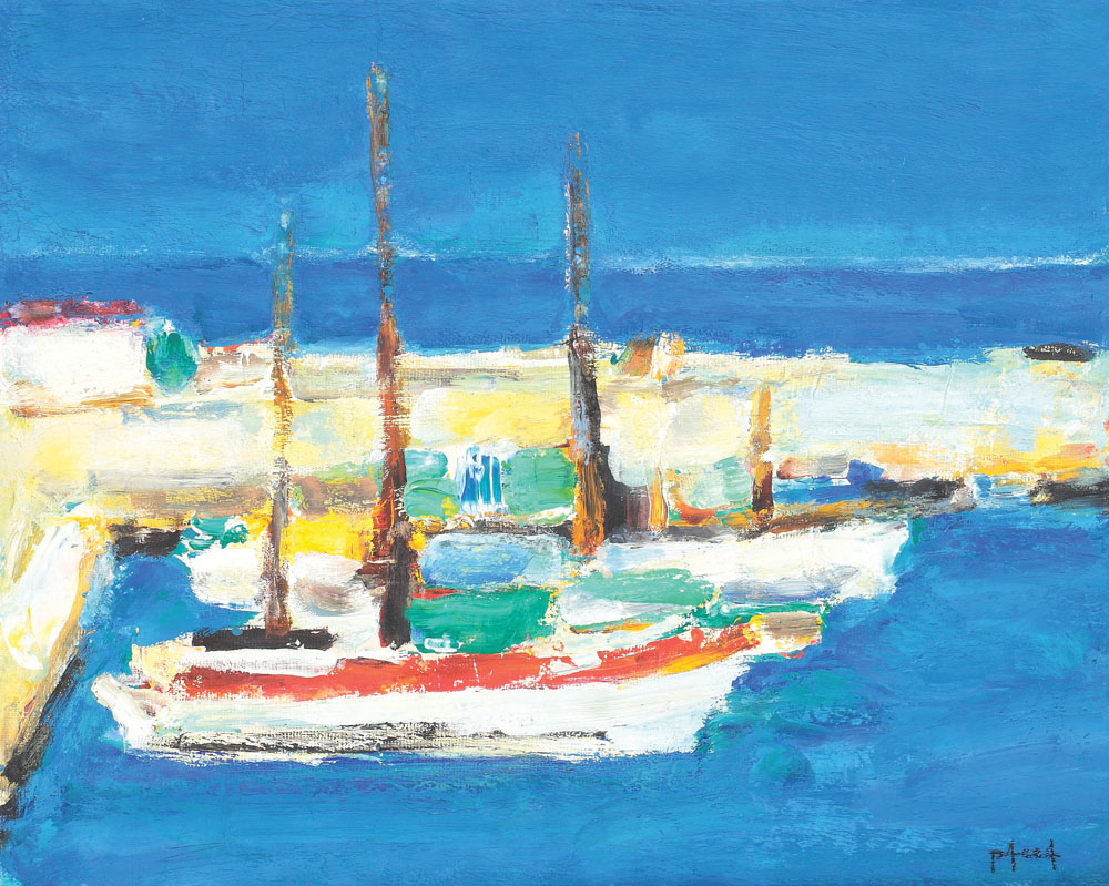 În port