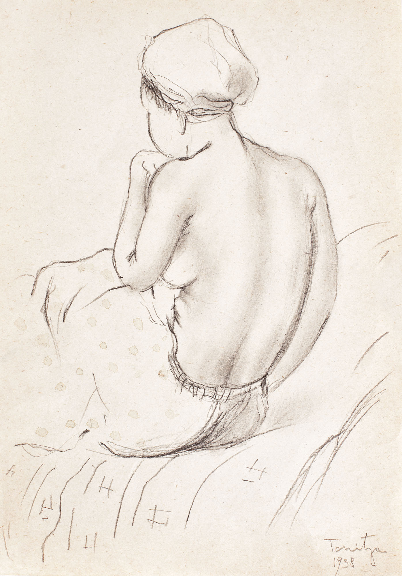 Nud cu spatele