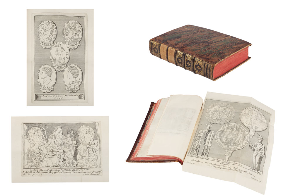 Antonio Francesco Gori, "Inscriptiones Antiquae in ettrurae", Florența, 1726; foarte rară