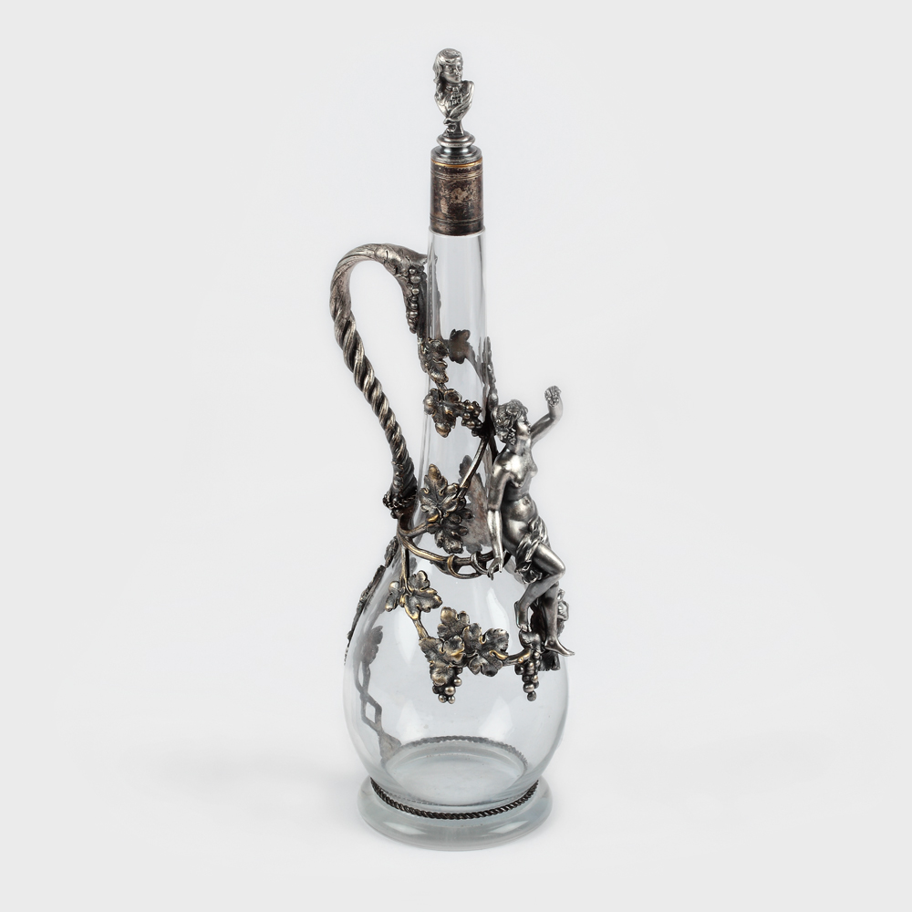 Carafă pentru vin WMF, stil eclectic, 1900-1906