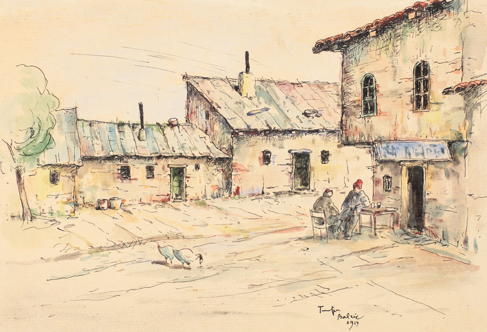 Turci la cafenea, Balcic