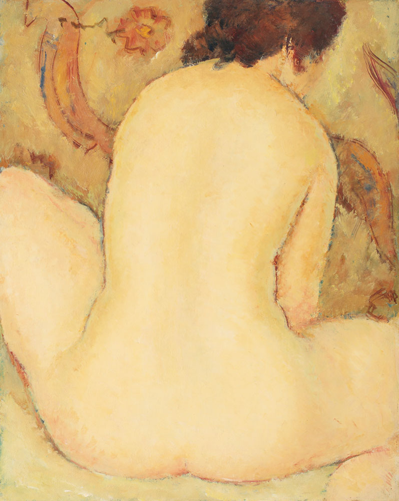 Nud cu spatele
