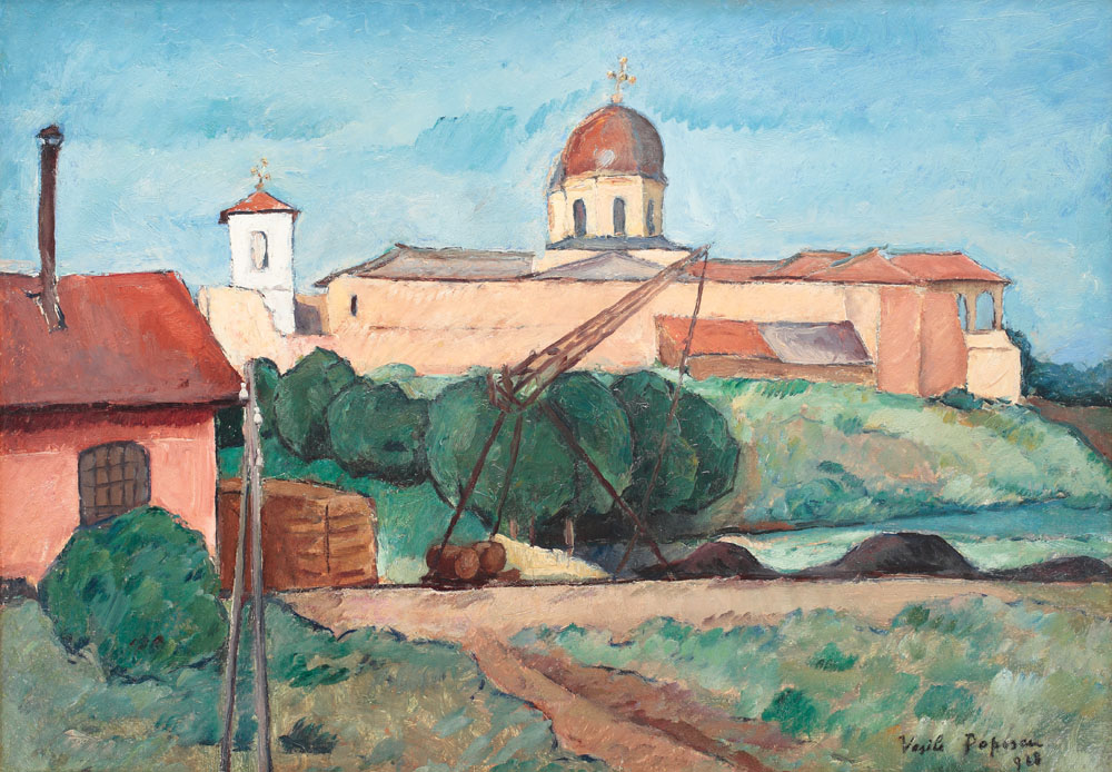 Peisaj la Comana