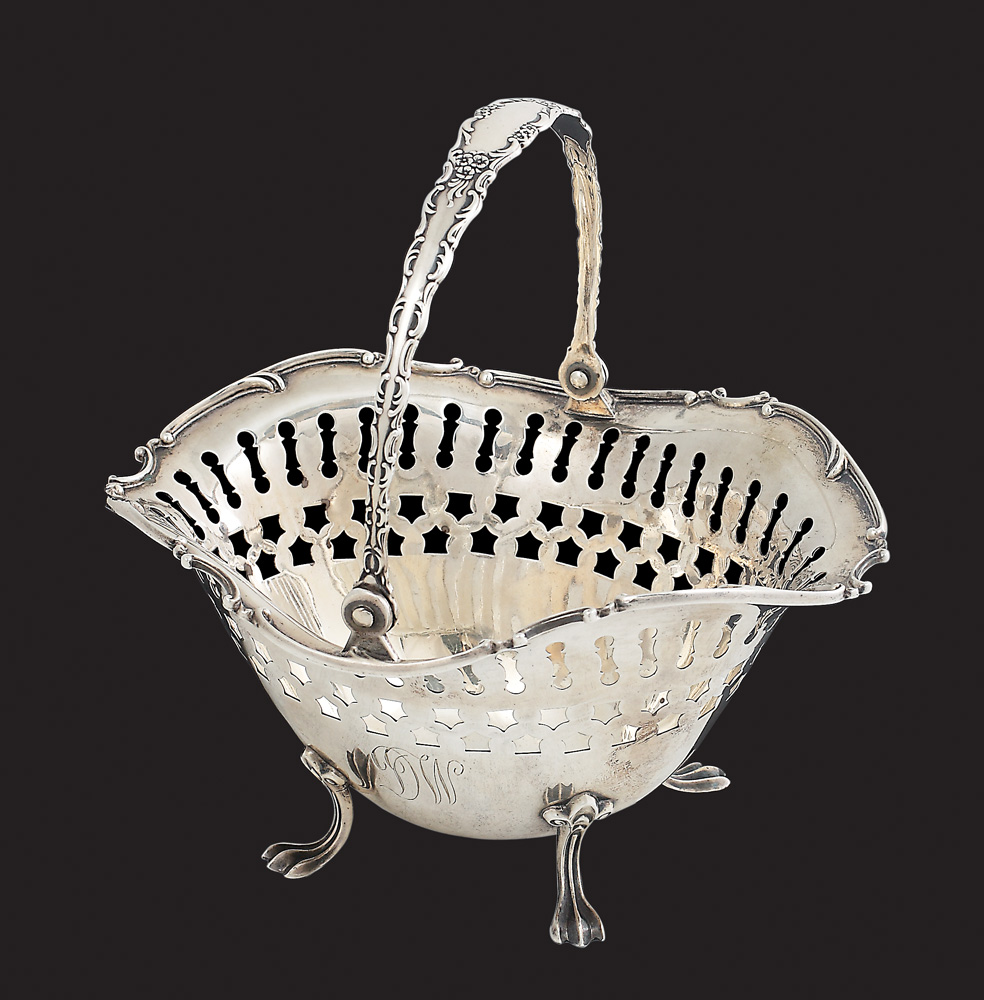 Bombonieră din argint Towle Silversmiths, decorată cu stele