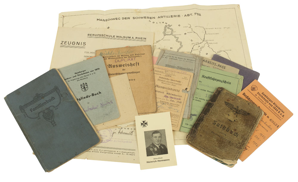Povestea, din 31 de documente oficiale ori private, unui subofițer german cantonat în România, în perioada celui de-al Doilea Război Mondial