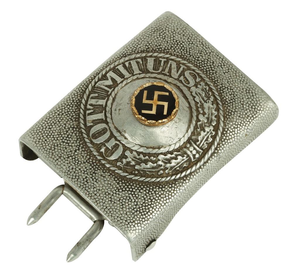 Cataramă "Dumnezeu este cu noi" de centură militară nazistă