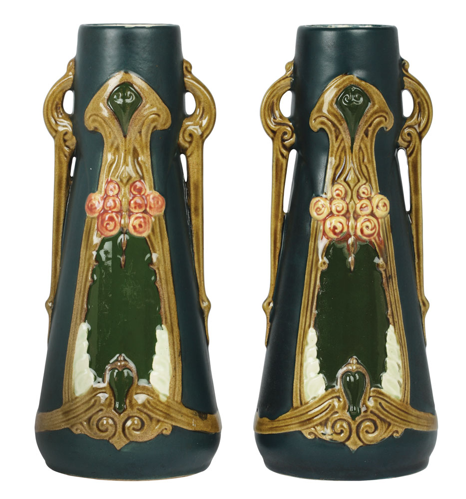 Pereche de vase Sezession, cca 1900