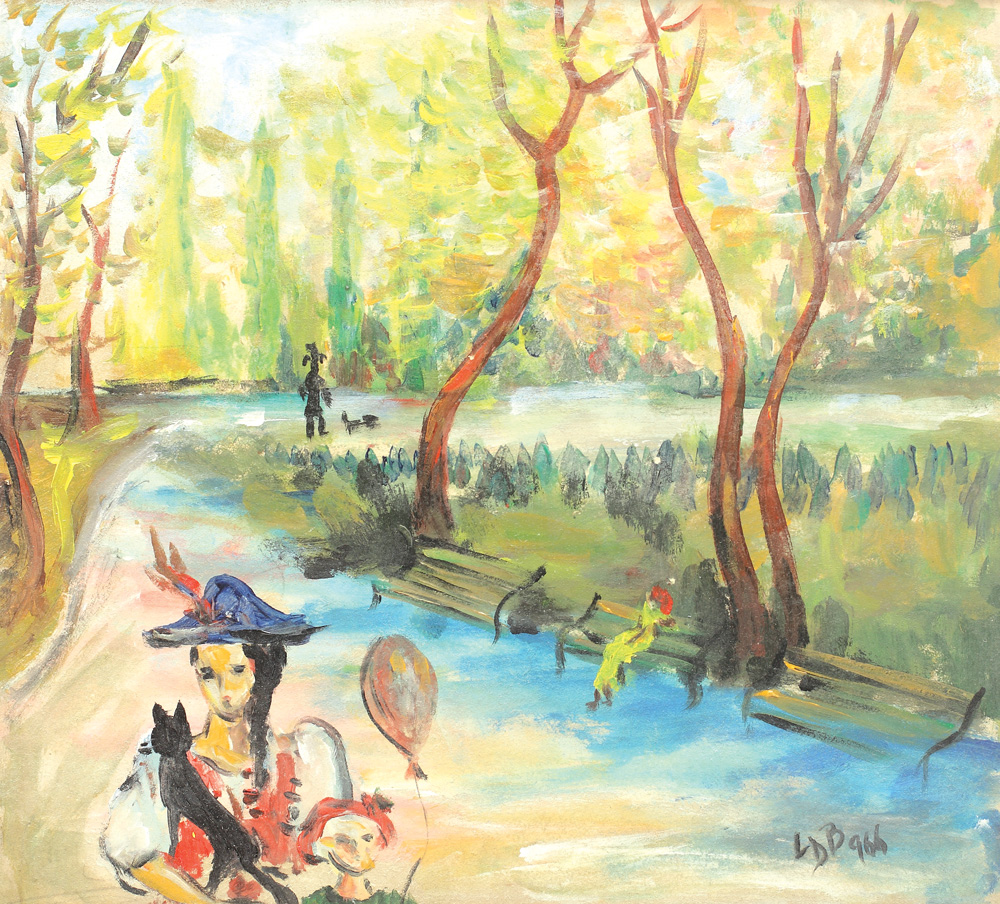 În parc