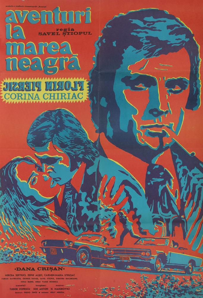 Afişul filmului "Aventuri la Marea Neagră" - 1972