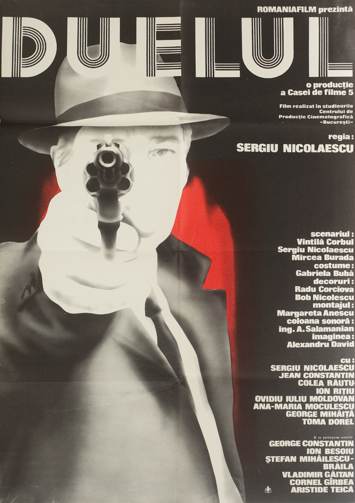 Afişul filmului "Duelul" - 1983