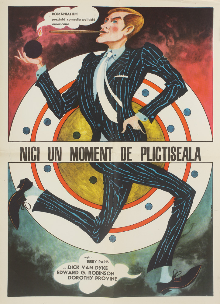 Afişul filmului "Nici un moment de plictiseală" - 1968