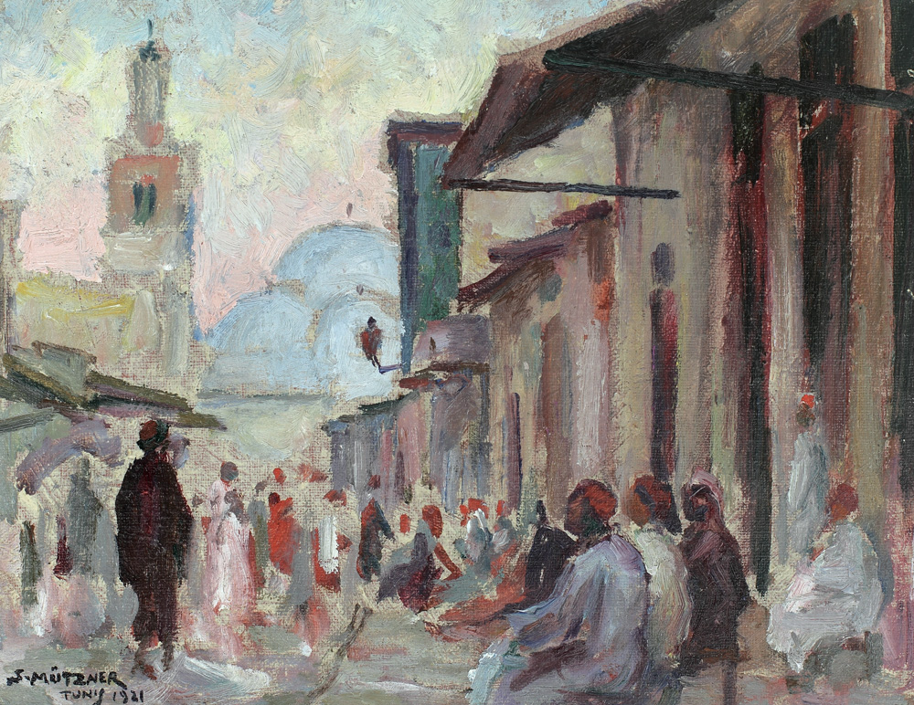 Stradă în Tunis